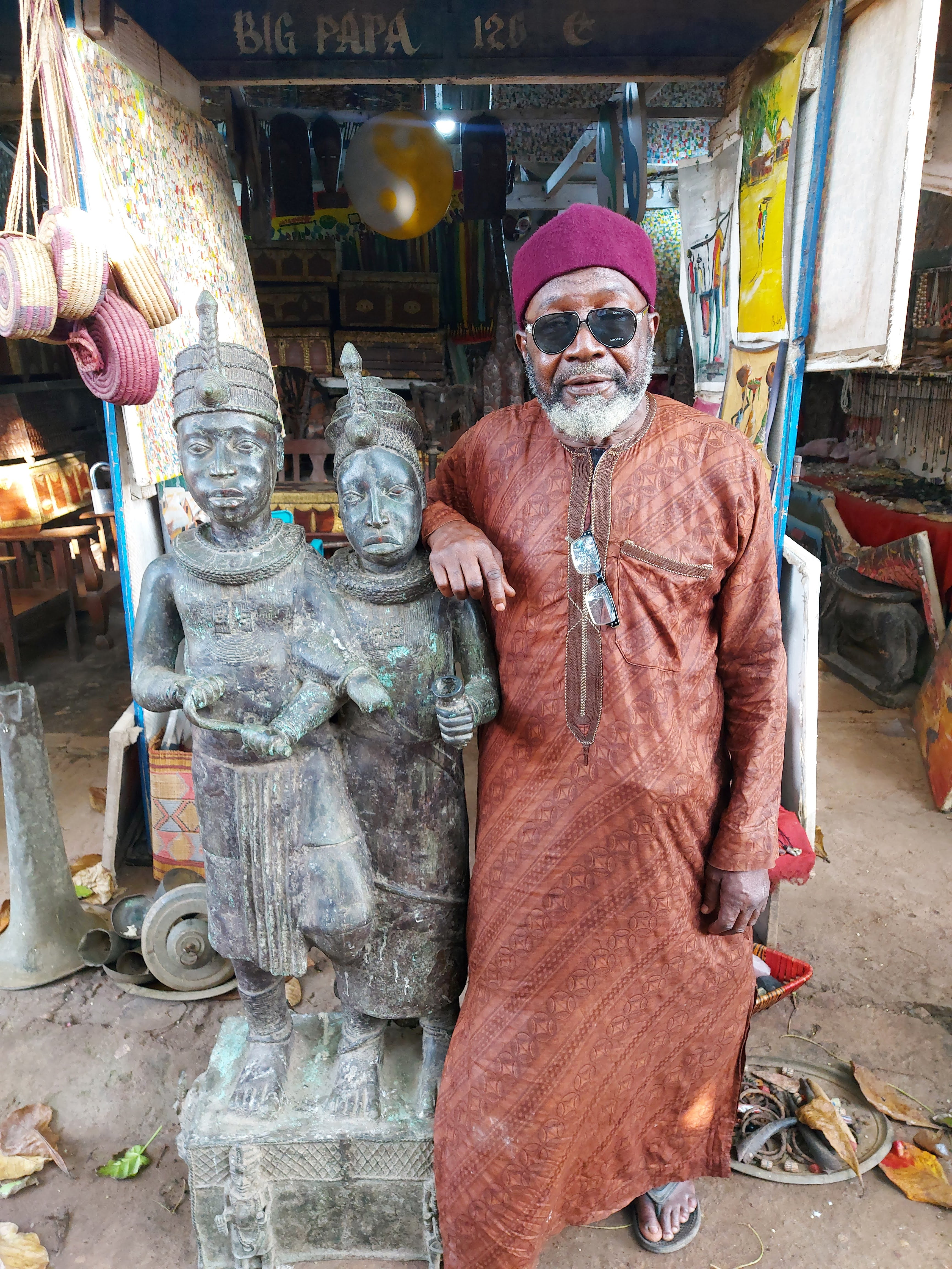 Benin Bronzes (King and Queen)