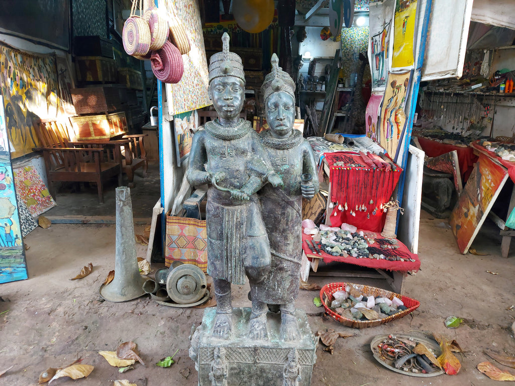Benin Bronzes (King and Queen)