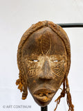 Ancestral mask from the Chokwe Mwana Pwo Mask people