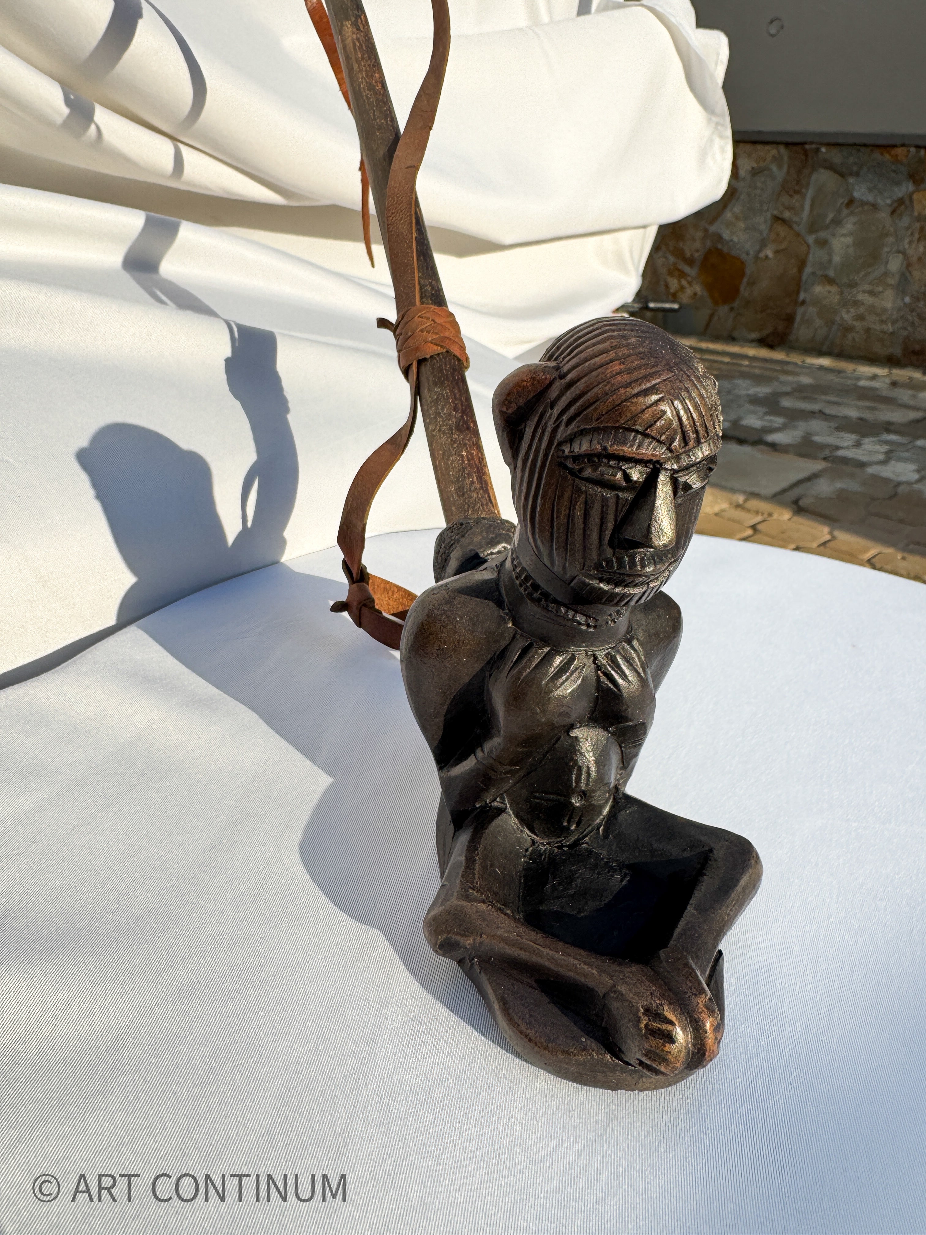 Lobi / Mossi Figural Pipe